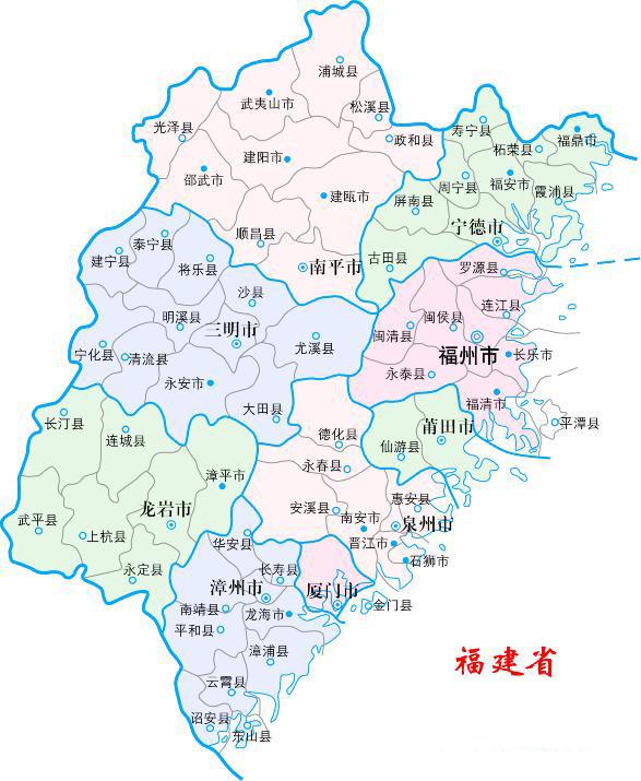 连江县政区地图_连江县各乡镇地图图片