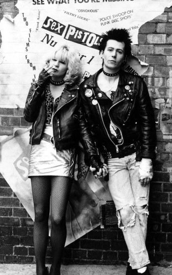 sid vicious与其女友nancy spungen(剧照)