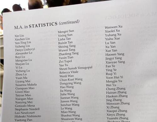 哥大统计学被中国学生承包 学生嫌统计学枯燥