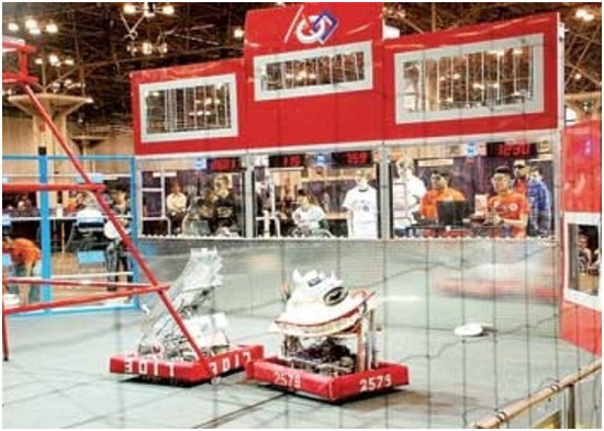 美国纽约华人明星学校机器人大赛夺冠