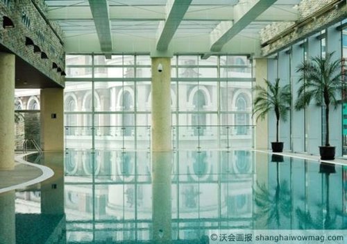 沪上顶级酒店泳池地图