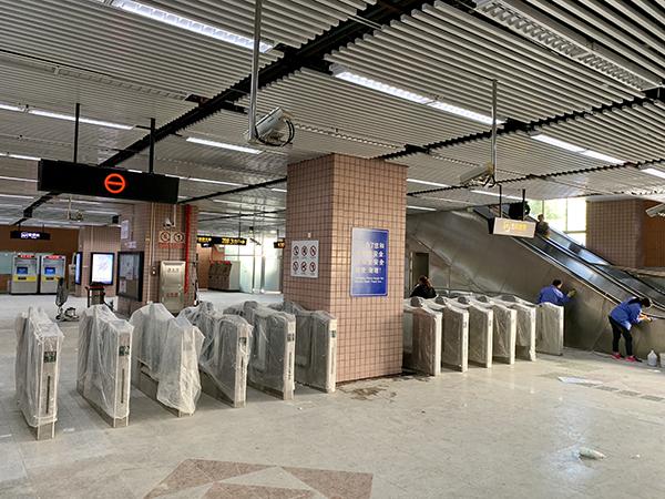 镇坪路站新站厅明天投入运营 换乘7号线更方便了