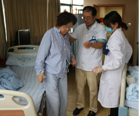 格林巴利综合症患者在上海蓝十字脑科医院喜获