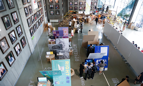 10个专业优秀毕业作品展,在松江大学城上海视觉艺术学院内的德稻上海