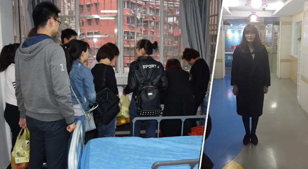 志愿者组团走进鸿慈 温暖自闭症患儿_大申网_