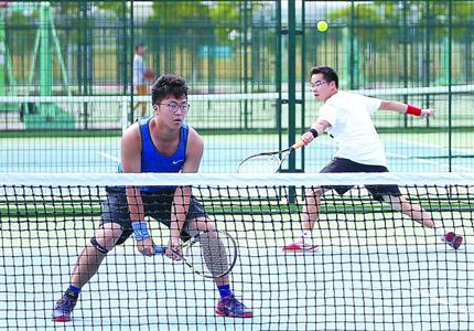 上海大学生 网球大师赛 开幕 全市40多所高校参