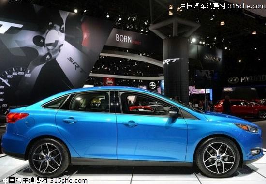 2014纽约车展:福特新福克斯三厢版发布