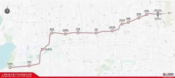 地铁17号线,9号线三期以及浦江线年底通车啦