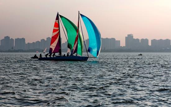2016金鸡湖帆船赛上海帆友见面会欢乐举办