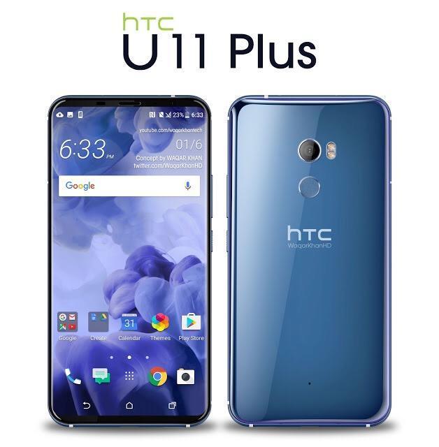 HTC U11 Plus配置曝光 或配4000mAh电池