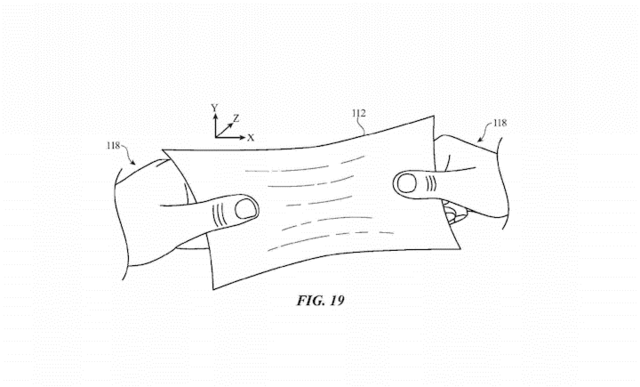 苹果也申请柔性屏幕专利了 就像一张塑料膜