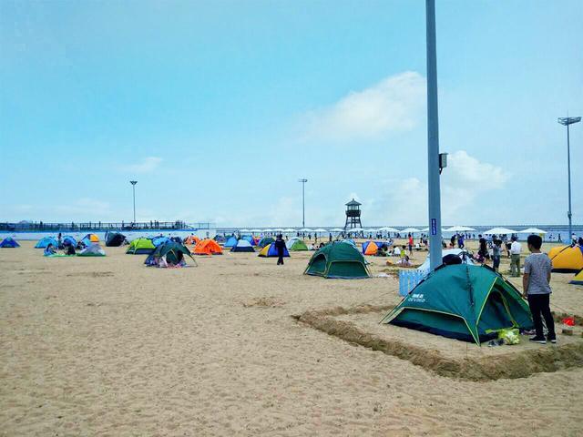 金山城市沙滩介绍