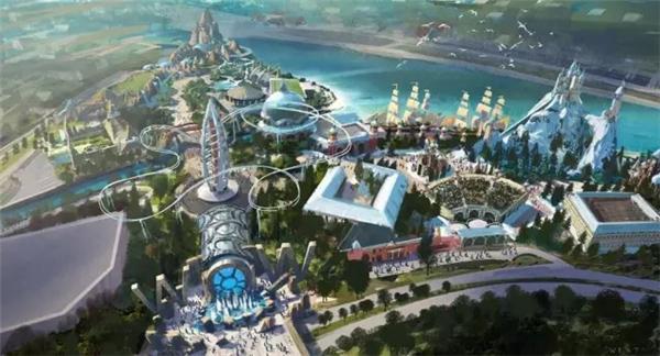 上海海昌海洋公园主体结构封顶 2018年暑期开