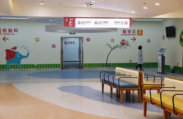 位于普陀区泸定路355号的上海市儿童医院新院