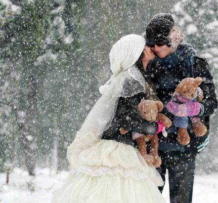 冬季如何拍外景婚纱照 必须注意的事情