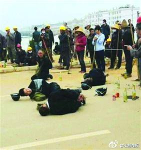 昆明晋宁县因征地发生大规模冲突