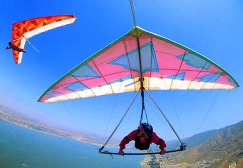 最爽的最酷的极限运动 沪上玩滑翔伞好去处
