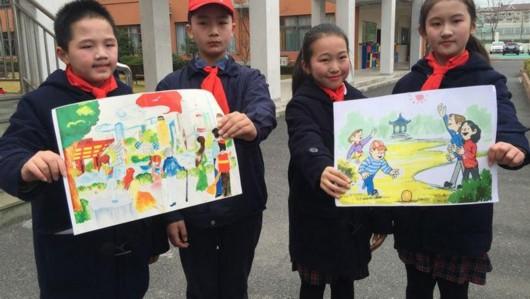 浦东中小学生开学首日不比寒假作业 变河道整