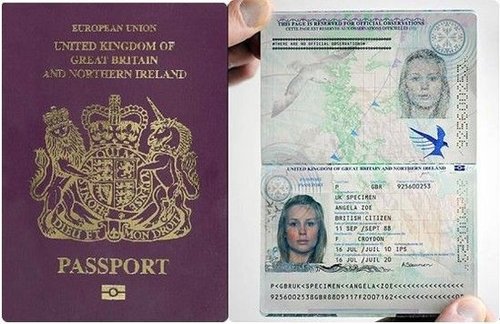 英国护照图片_WWW.66152.COM