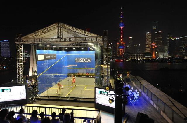 中国壁球公开赛在上海举行