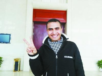 东大也门留学生塞拉:我是班上唯一青奥志愿者