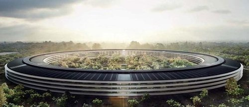 修改后的苹果公司总部建筑方案公布