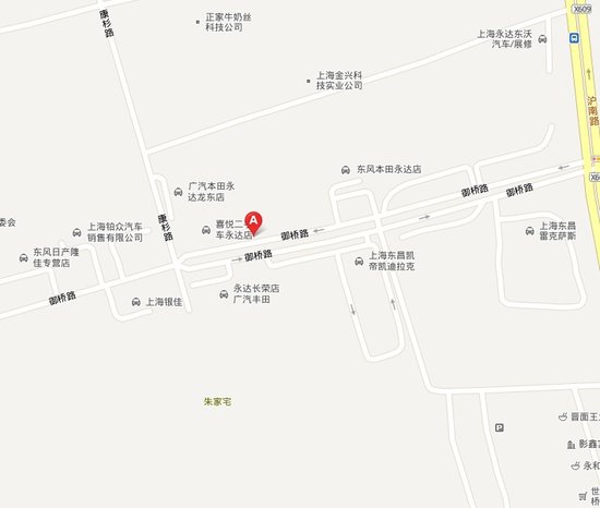 上海二手车交易市场地图