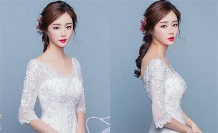 2017年下半年流行的新娘造型 婚礼上美翻的新娘发型