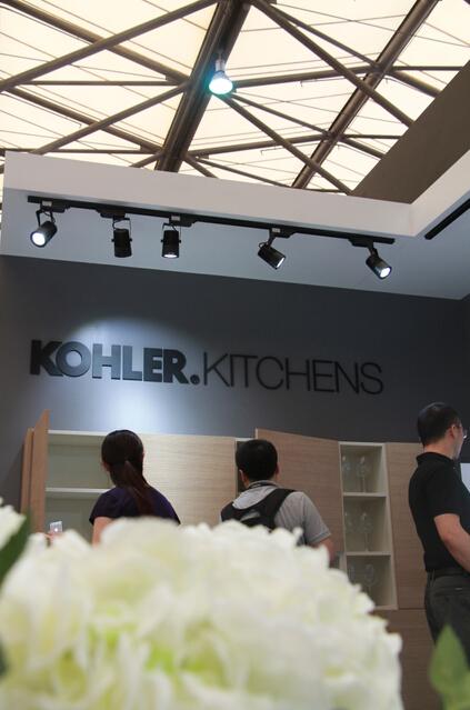 科勒吸睛2015上海国际厨卫展 展现未来卫浴的