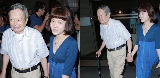 91岁杨振宁36岁妻子图片