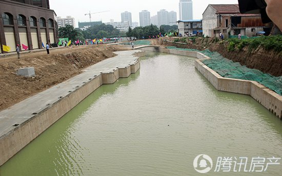 上风上水 帝和品质 内河治理蔡河段正式通水_