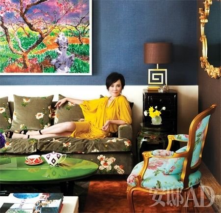 曝女神刘嘉玲上海豪宅 旖旎旧上海风情