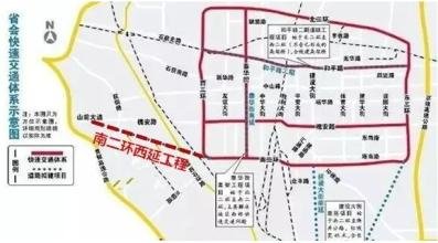 将成为贯穿省会西南部的一条东西向快速路,也是连接石家庄市主城区