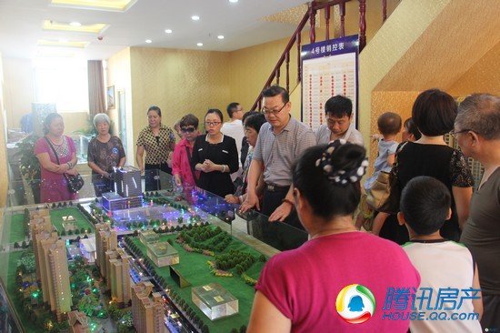 腾讯钜惠淘房团走进观澜新城 五证好盘人气爆棚