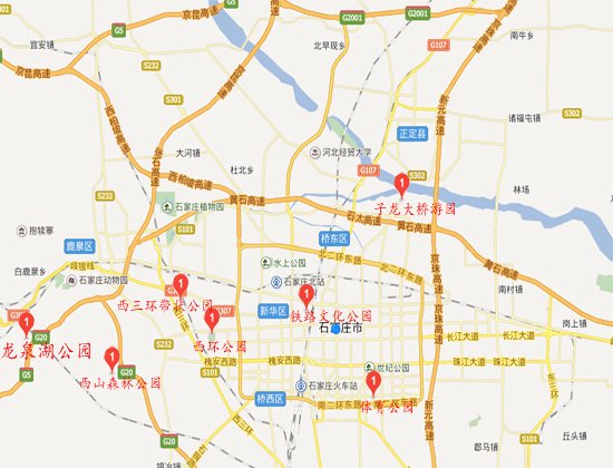 辣眼睛!石家庄将实现“森林城市” 一大批公园正在赶来