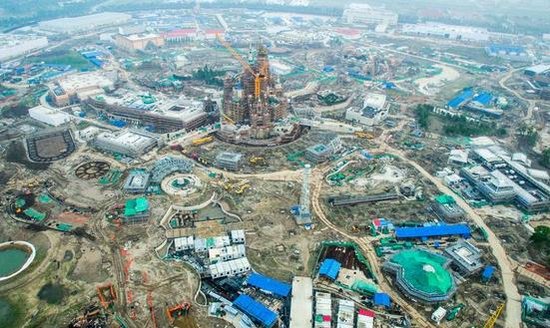 上海迪士尼开园倒计时:将关闭153家污染近邻