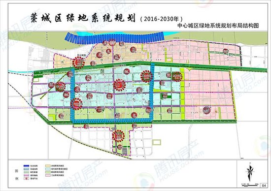 官曝藁城绿地2016-2030规划 公园绿地面积7490.85亩