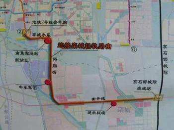 中车集团,通航机场,京石邯栾城城际站等多个节点并贯穿石家庄市南部主图片