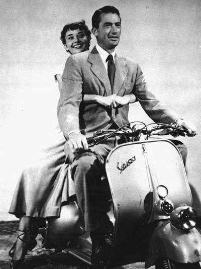 菲鱼广告恶搞赫本 演绎断臂《罗马假日》(图)_