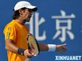 组图：中国网球公开赛 沃达斯科负小德遭淘汰