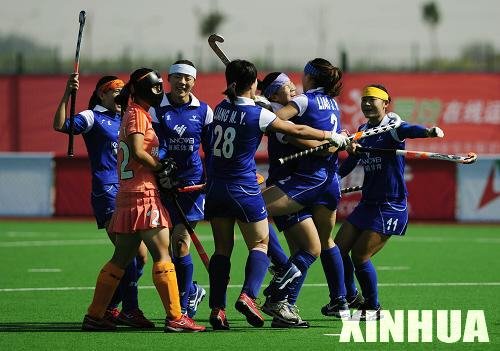 组图:<em>全运会女子曲棍球</em> 广东队胜四川队_体育