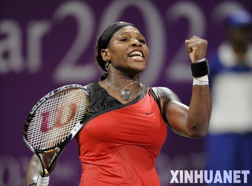 组图:2009WTA总决赛 小威胜德门蒂耶娃_现场