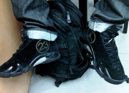 乔丹摩托车队版AJ14-黑天使的诱惑_乔丹