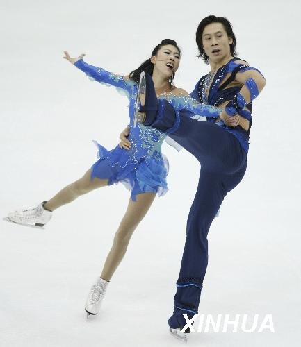 组图:花滑日本站庞清佟健出战短节目暂第二_精