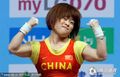 组图：举重世锦赛女48KG级 王明娟揽两金