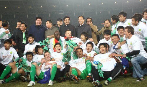 盘点中超历年冠军:鲁能两登顶 国安09终圆梦_