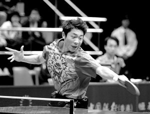 东亚运乒乓球男女单打 许昕姚彦包揽冠军(图)_