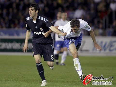 非最强卡卡仍西甲第一 皇马标签逼近米兰时代