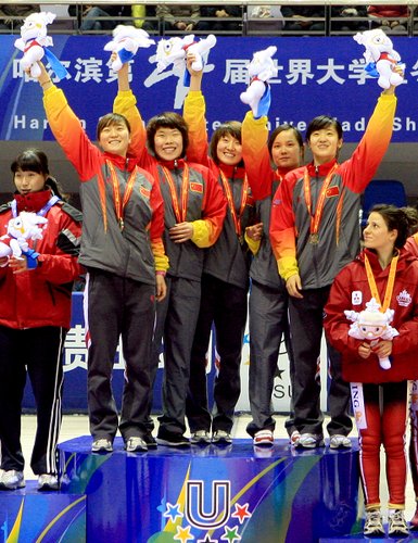 中国女子短道速滑队