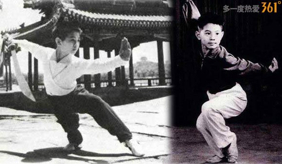 李连杰启蒙珍贵武照(一代武术偶像)